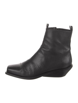 Ann Demeulemeester Leather Boots