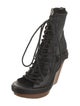 Ann Demeulemeester Leather Lace-Up Boots