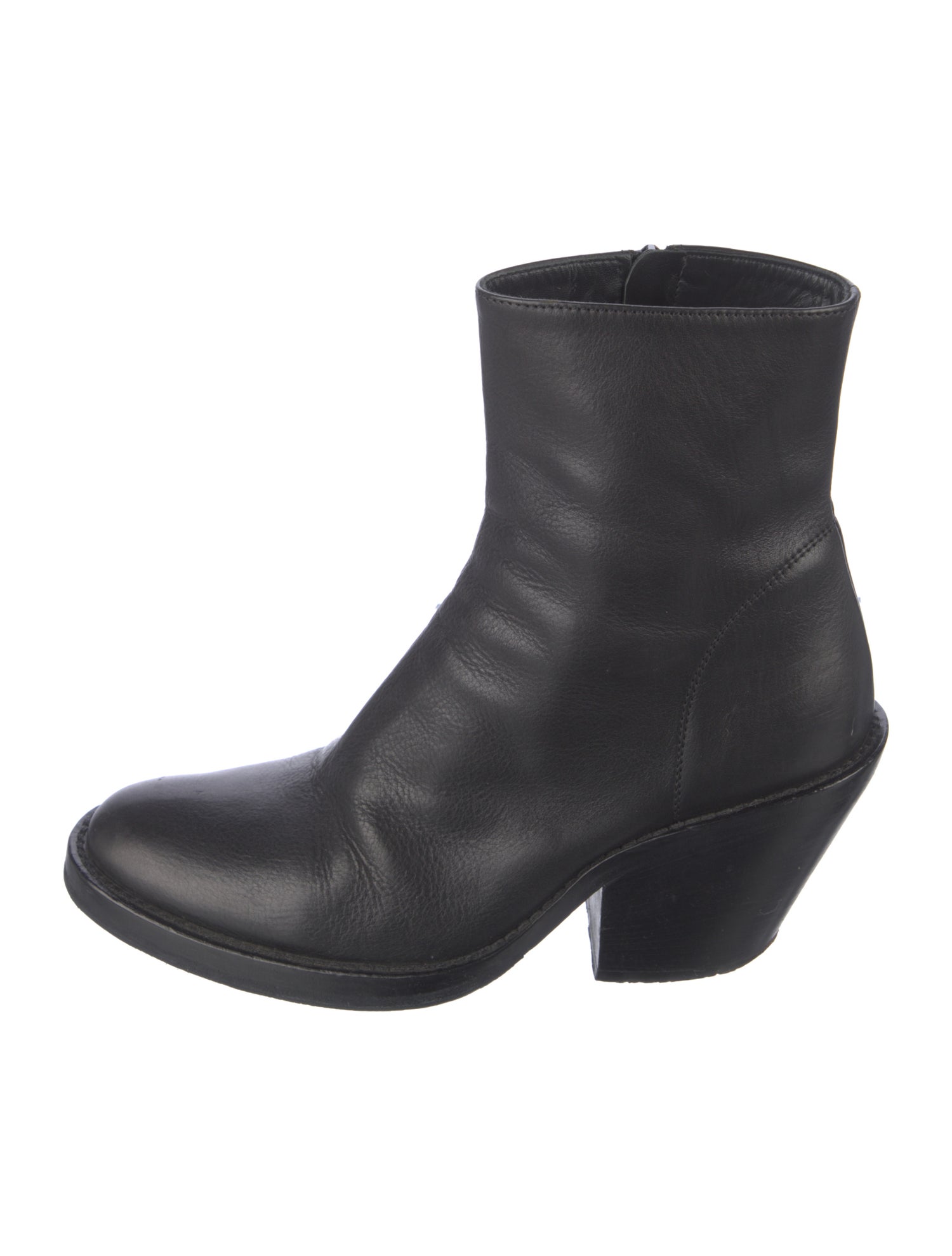 Ann Demeulemeester Leather Boots