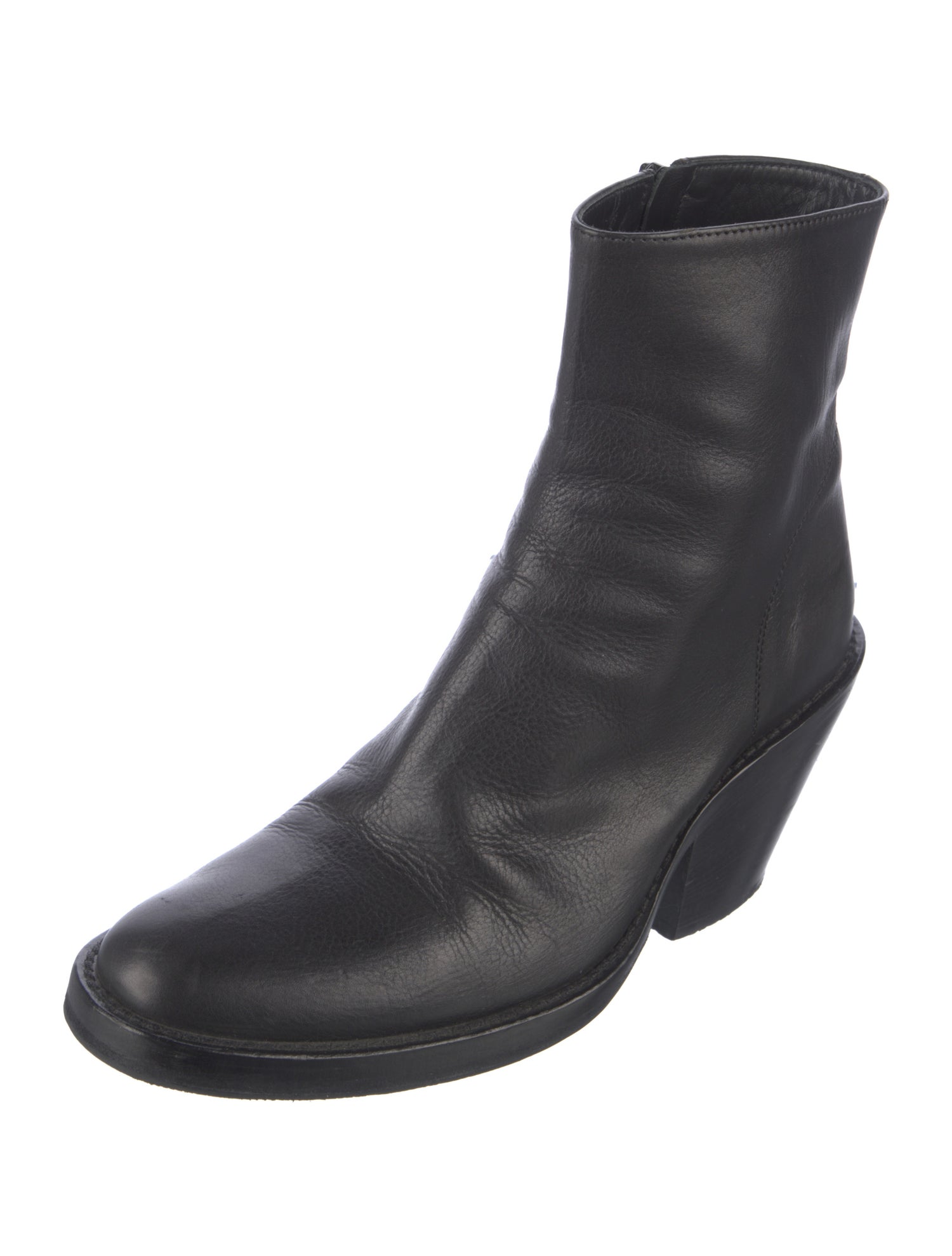 Ann Demeulemeester Leather Boots