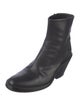 Ann Demeulemeester Leather Boots