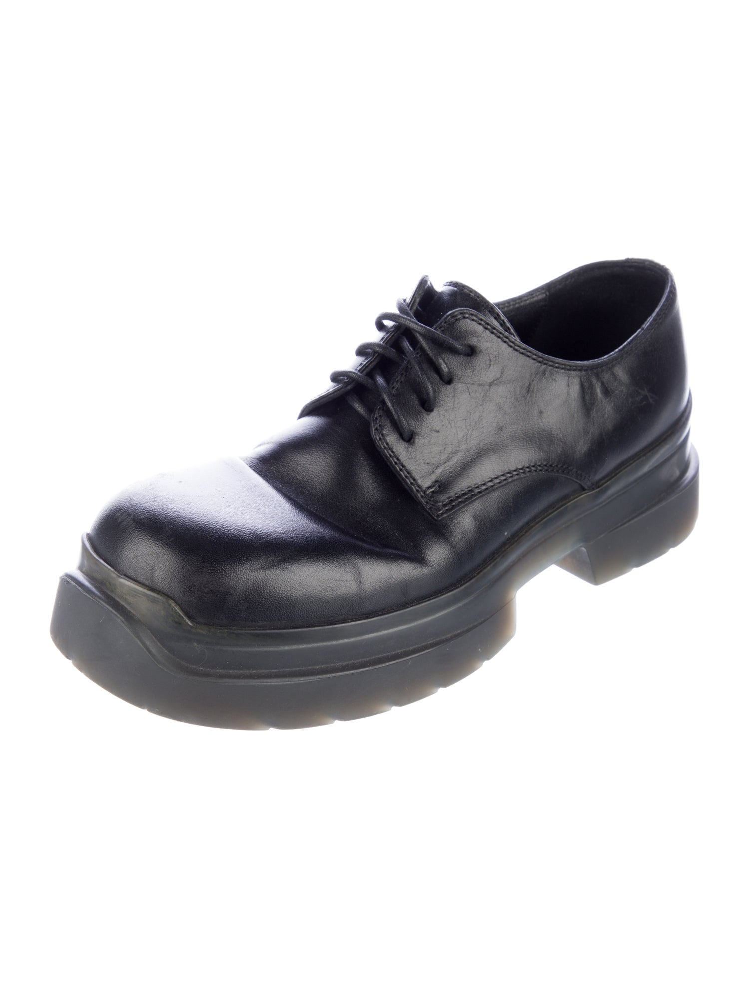 Ann Demeulemeester Leather Oxfords