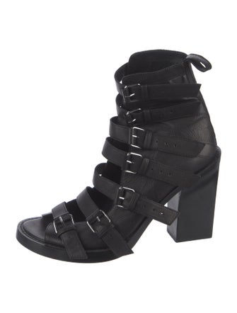 Ann Demeulemeester Leather Boots