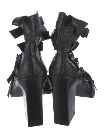 Ann Demeulemeester Leather Boots