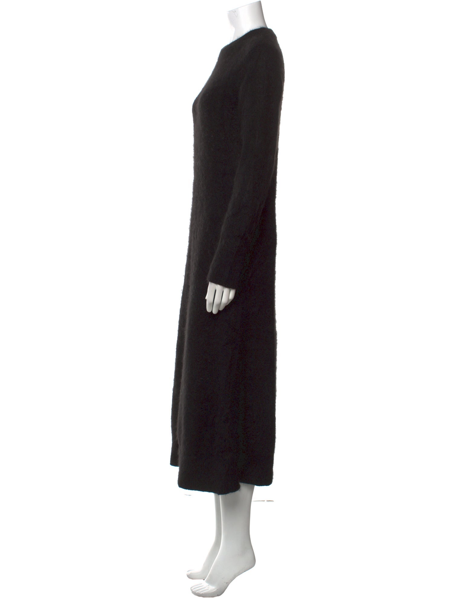 Ann Demeulemeester Angora Midi Length Dress