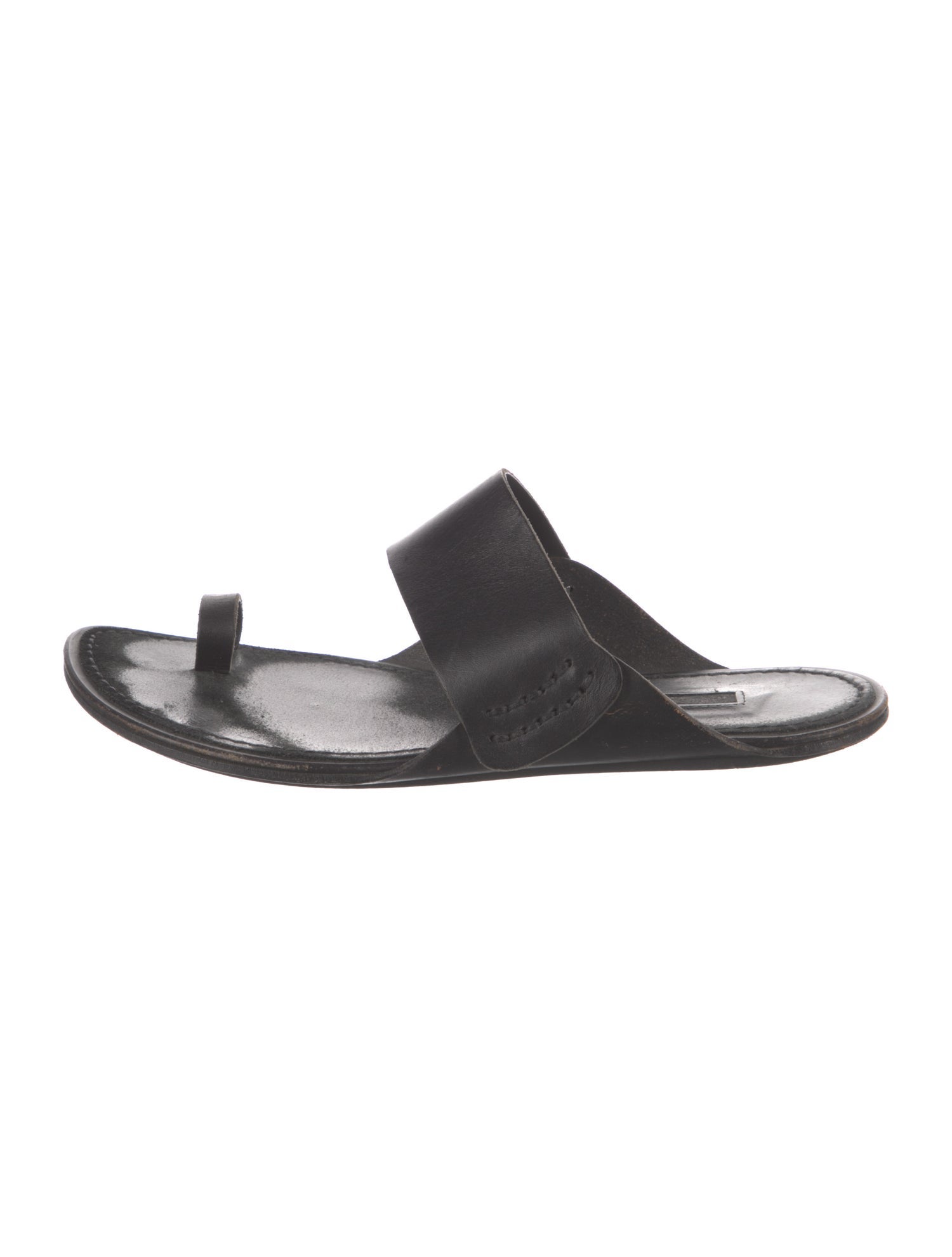 Ann Demeulemeester Leather Slides