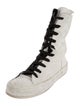 Ann Demeulemeester Suede Hiking Boots