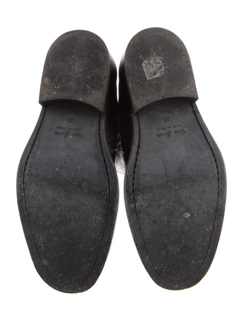 Ann Demeulemeester Leather Riding Boots