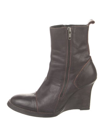 Ann Demeulemeester Leather Boots