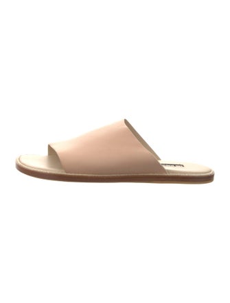 Ann Demeulemeester Leather Slides