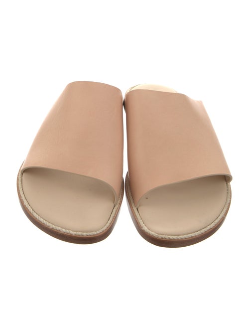 Ann Demeulemeester Leather Slides