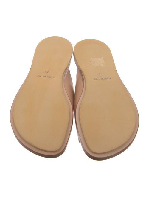 Ann Demeulemeester Leather Slides