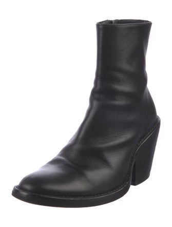 Ann Demeulemeester Leather Boots
