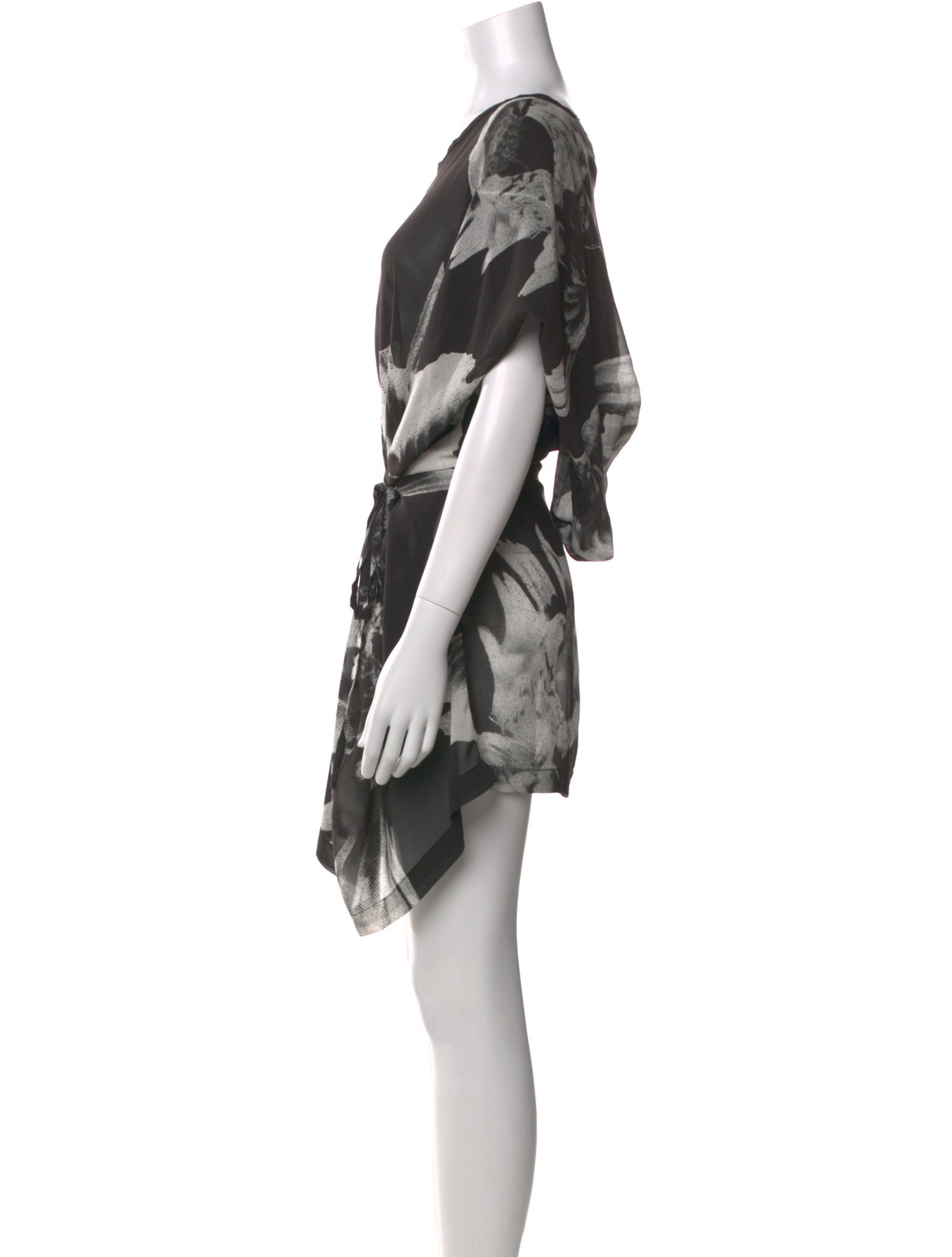 Ann Demeulemeester Silk Knee-Length Dress