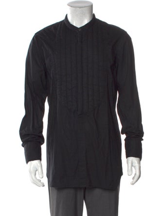 Ann Demeulemeester Long Sleeve Tuxedo Shirt