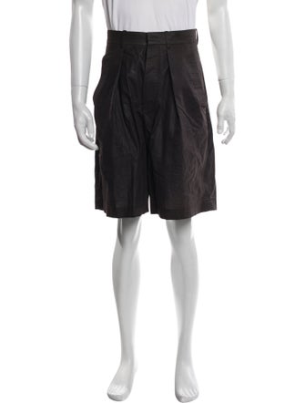 Ann Demeulemeester Flat Front Shorts