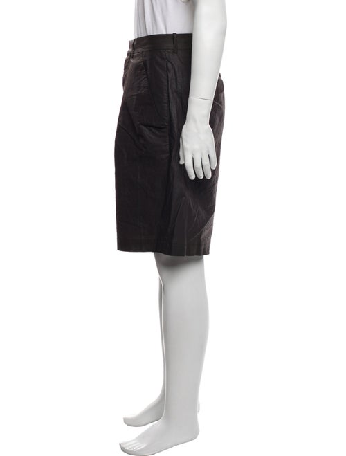 Ann Demeulemeester Flat Front Shorts