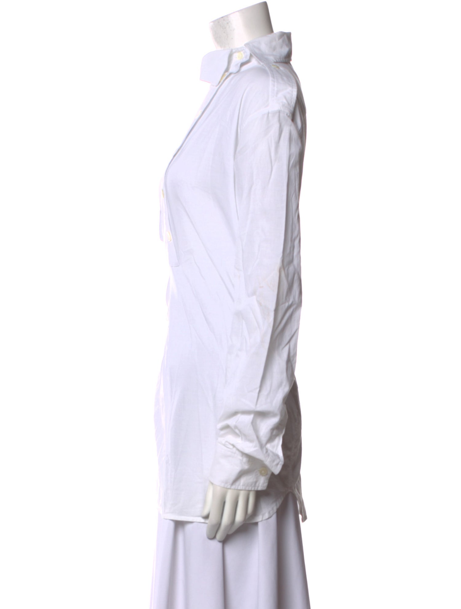 Ann Demeulemeester Mock Neck Long Sleeve Tunic