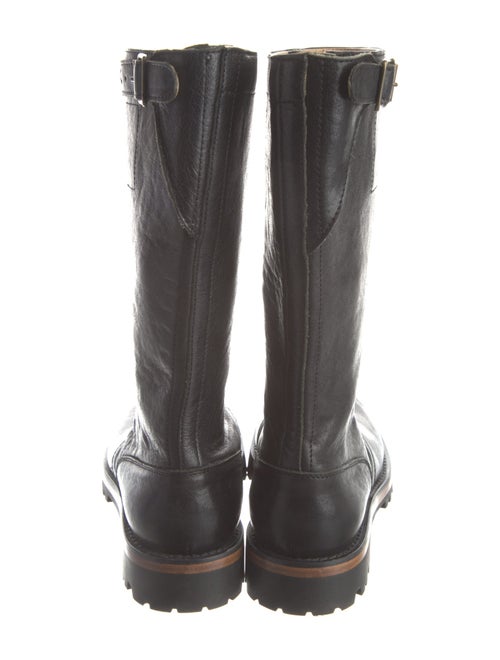 Ann Demeulemeester Leather Moto Boots