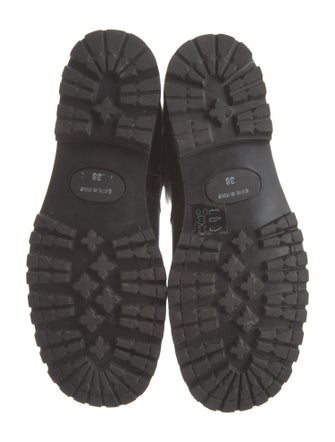 Ann Demeulemeester Leather Moto Boots