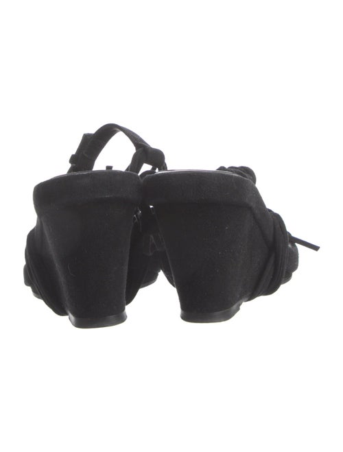 Ann Demeulemeester Suede Gladiator Sandals