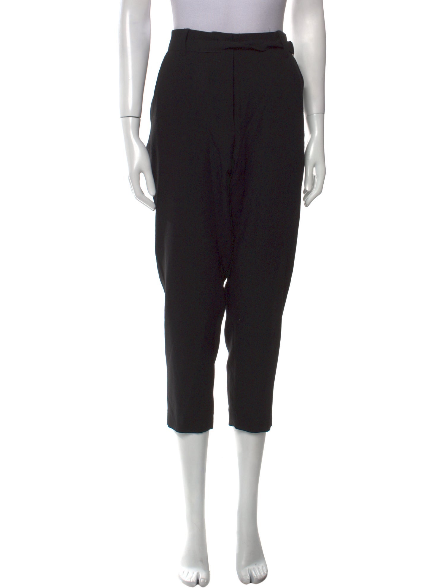 Ann Demeulemeester Virgin Wool Straight Leg Pants