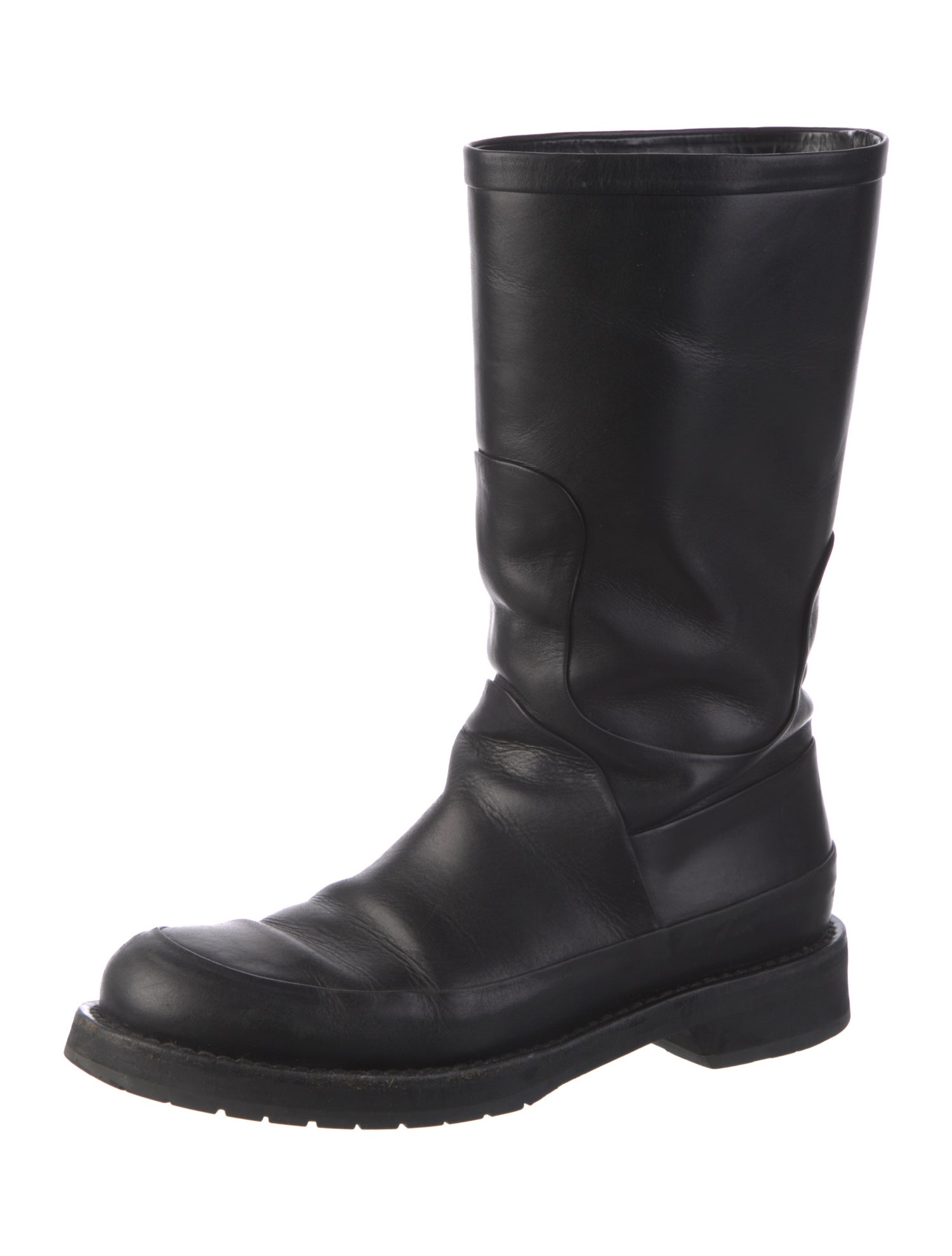 Ann Demeulemeester Leather Boots