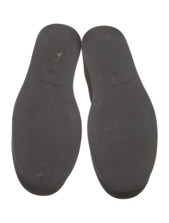 Ann Demeulemeester Embossed Leather Embroidered Accent Boots