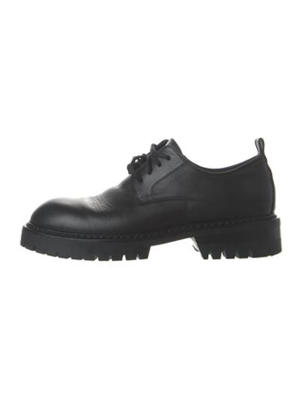 Ann Demeulemeester Leather Oxfords