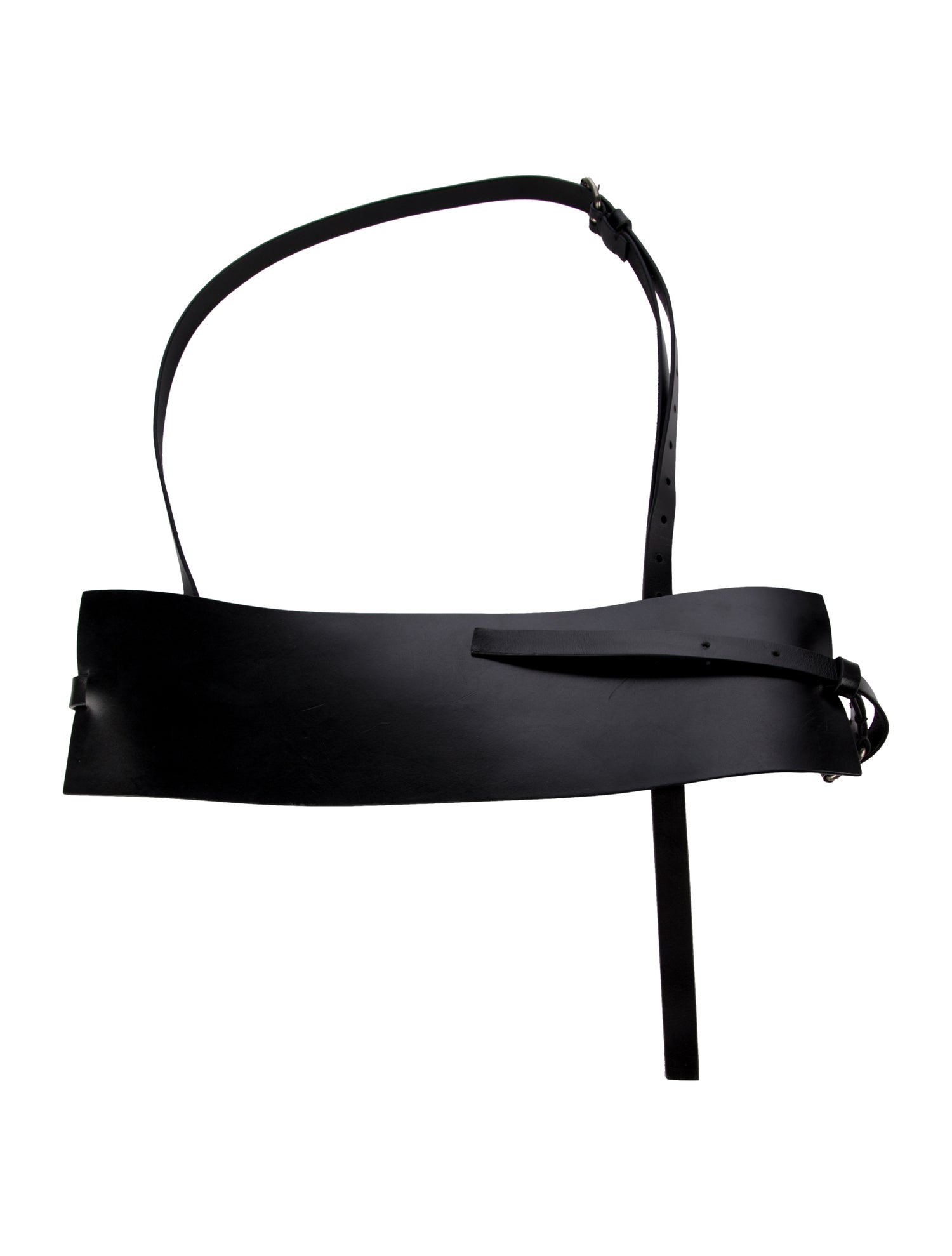 Ann Demeulemeester Wide Leather Waist Belt