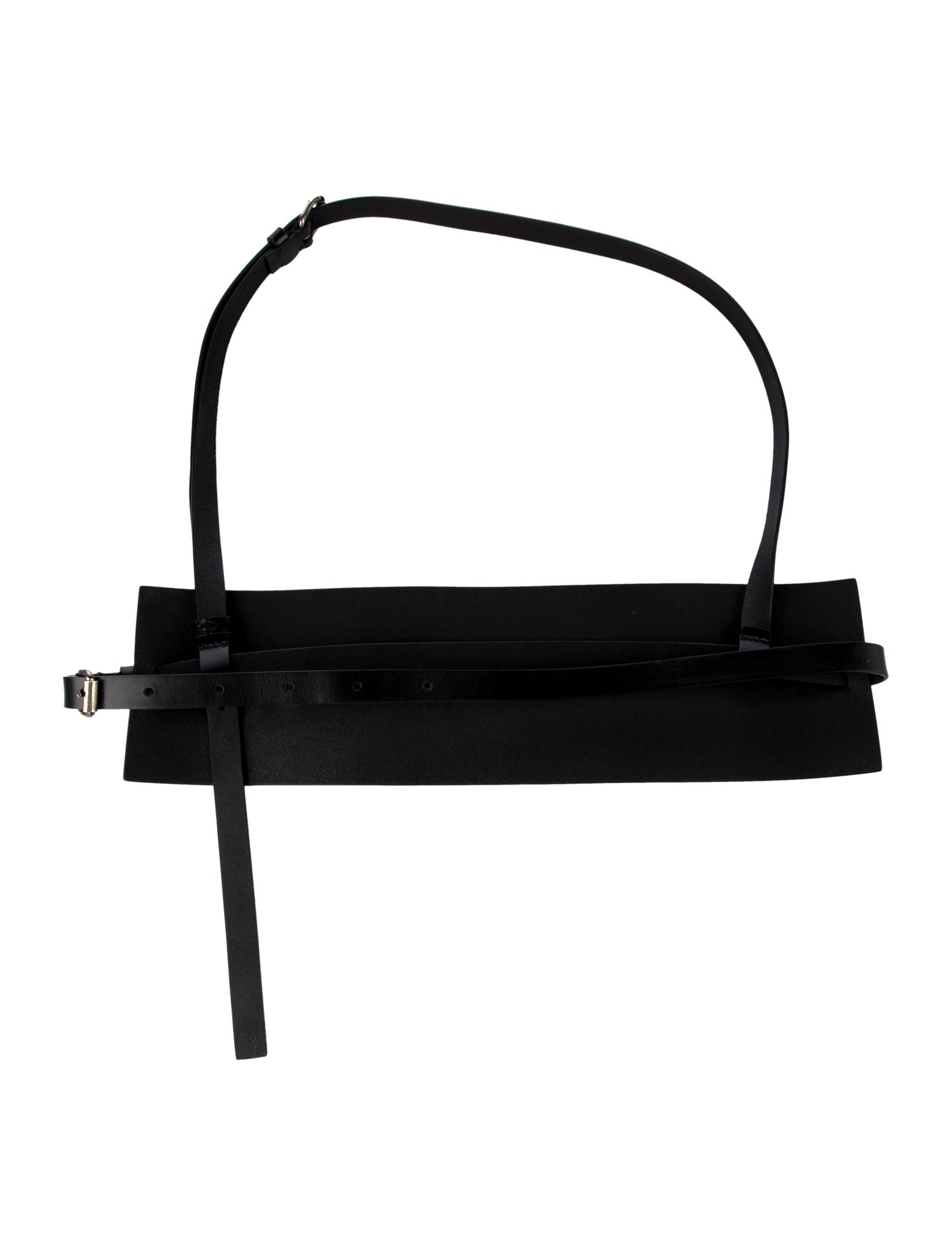 Ann Demeulemeester Wide Leather Waist Belt