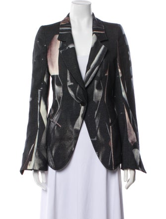 Ann Demeulemeester 2016 Printed Blazer