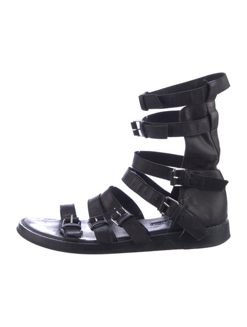 Ann Demeulemeester Leather Gladiator Sandals