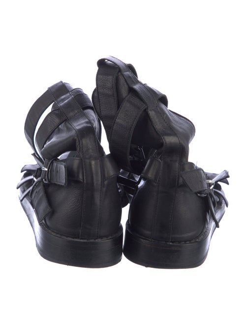 Ann Demeulemeester Leather Gladiator Sandals