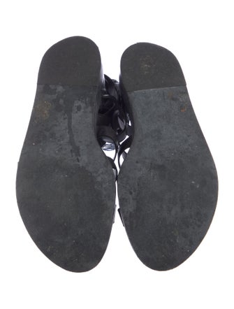Ann Demeulemeester Leather Gladiator Sandals