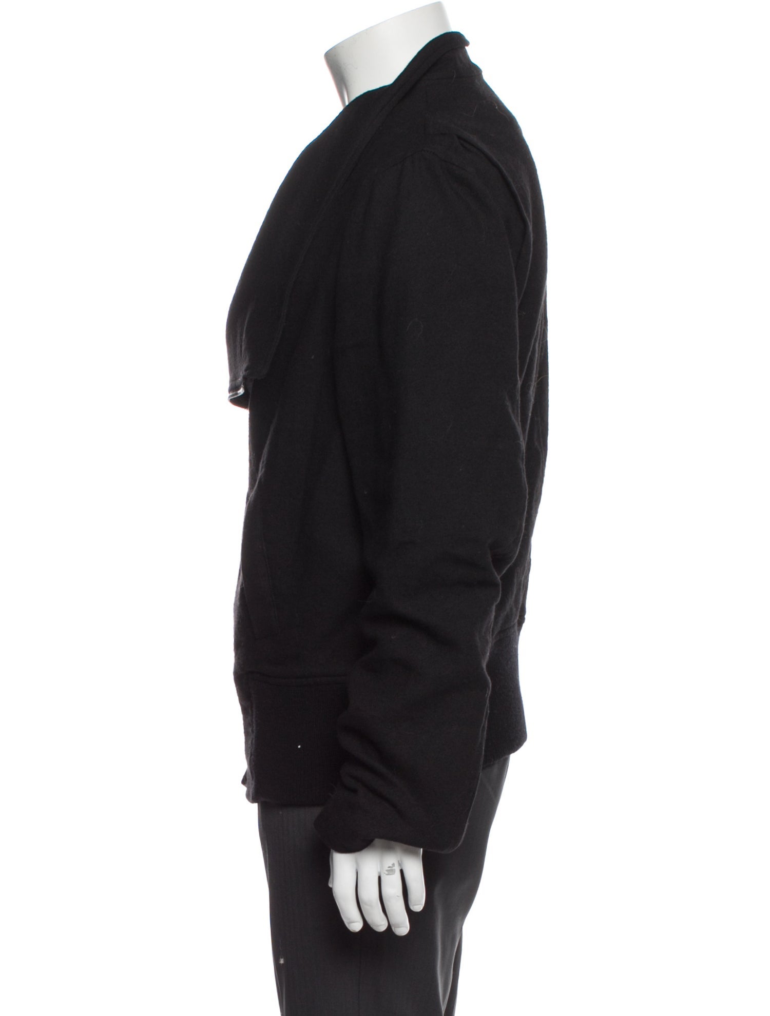 Ann Demeulemeester Wool Moto Jacket