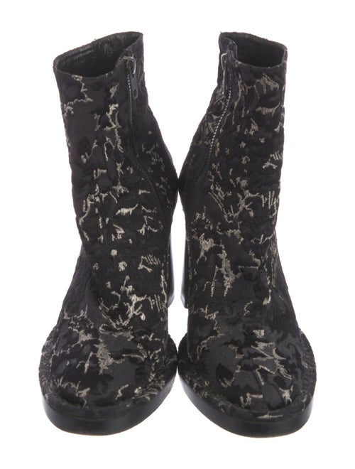 Ann Demeulemeester Floral Print Boots