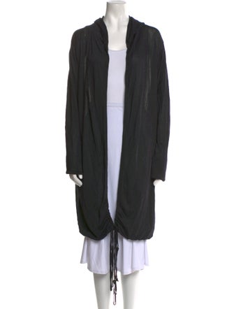 Ann Demeulemeester Late 2000's - Early 2010's Open Front Sweater