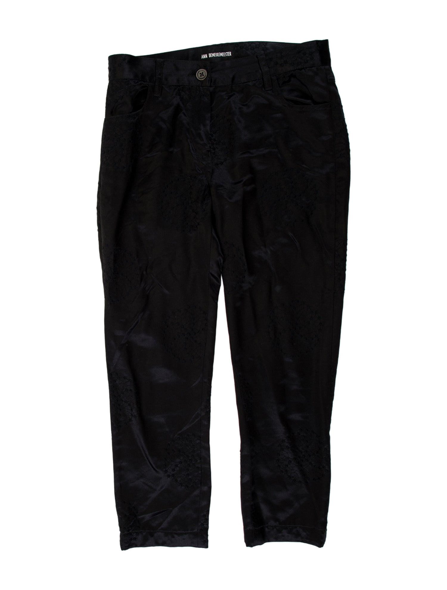 Ann Demeulemeester Braided Leather Harness - Black Belts
