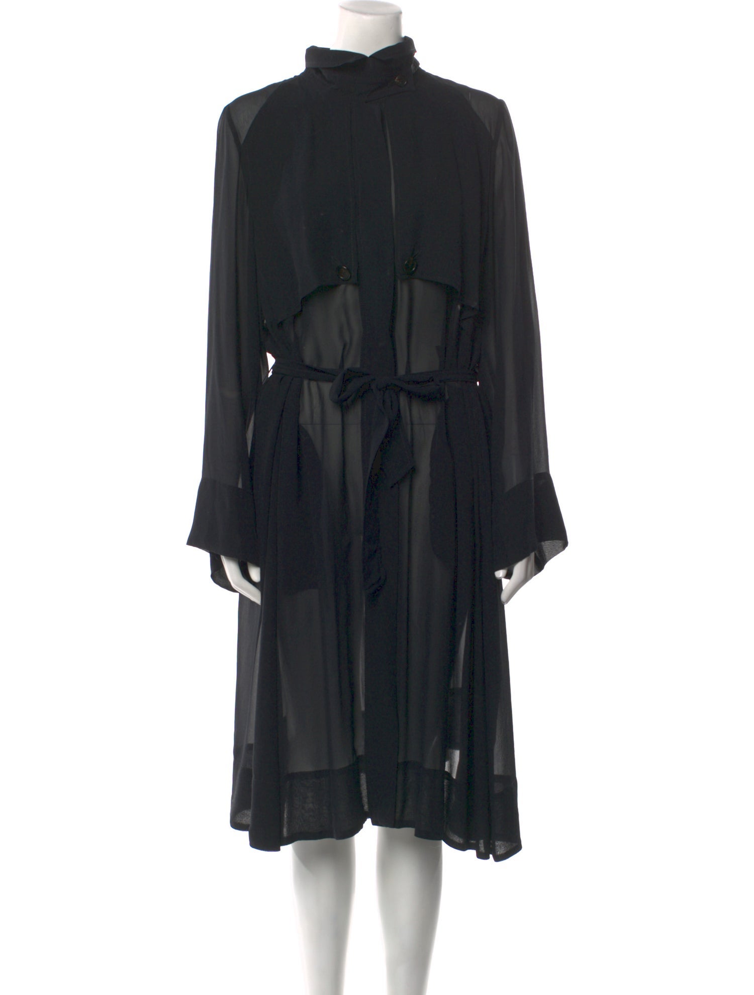 Ann Demeulemeester Silk Midi Length Dress