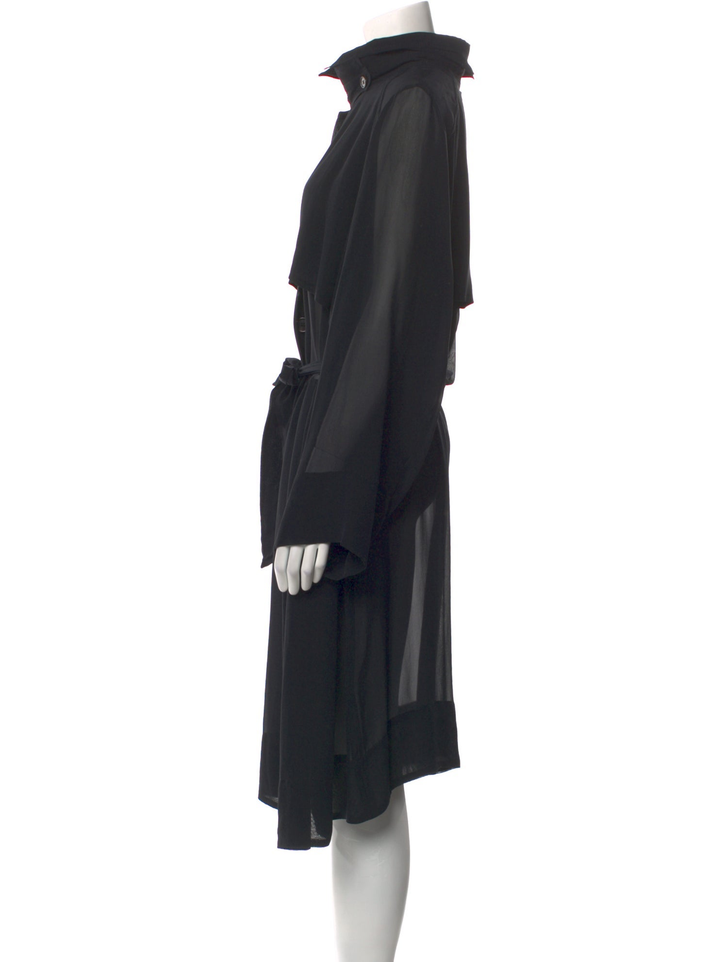 Ann Demeulemeester Silk Midi Length Dress