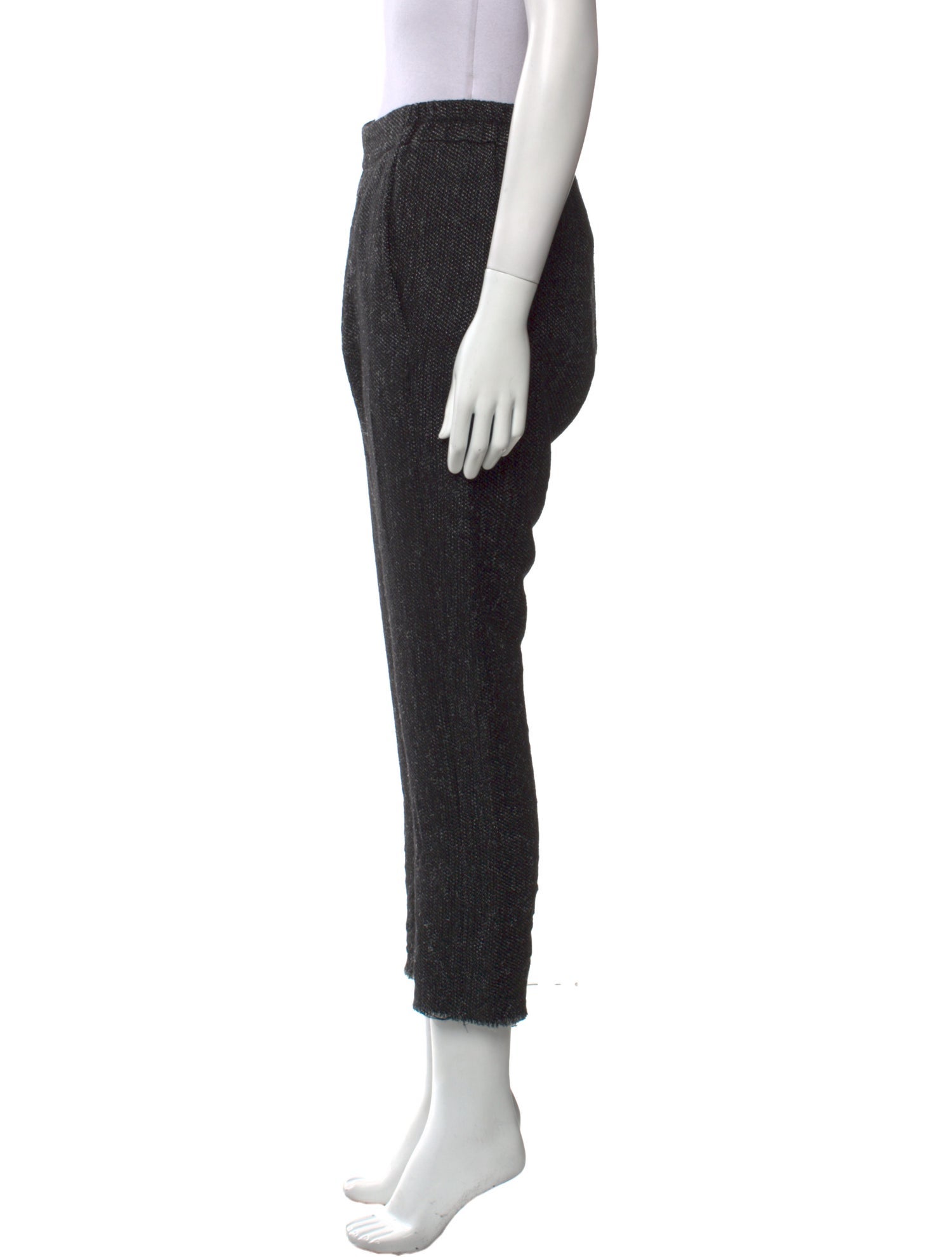 Ann Demeulemeester Wool Straight Leg Pants