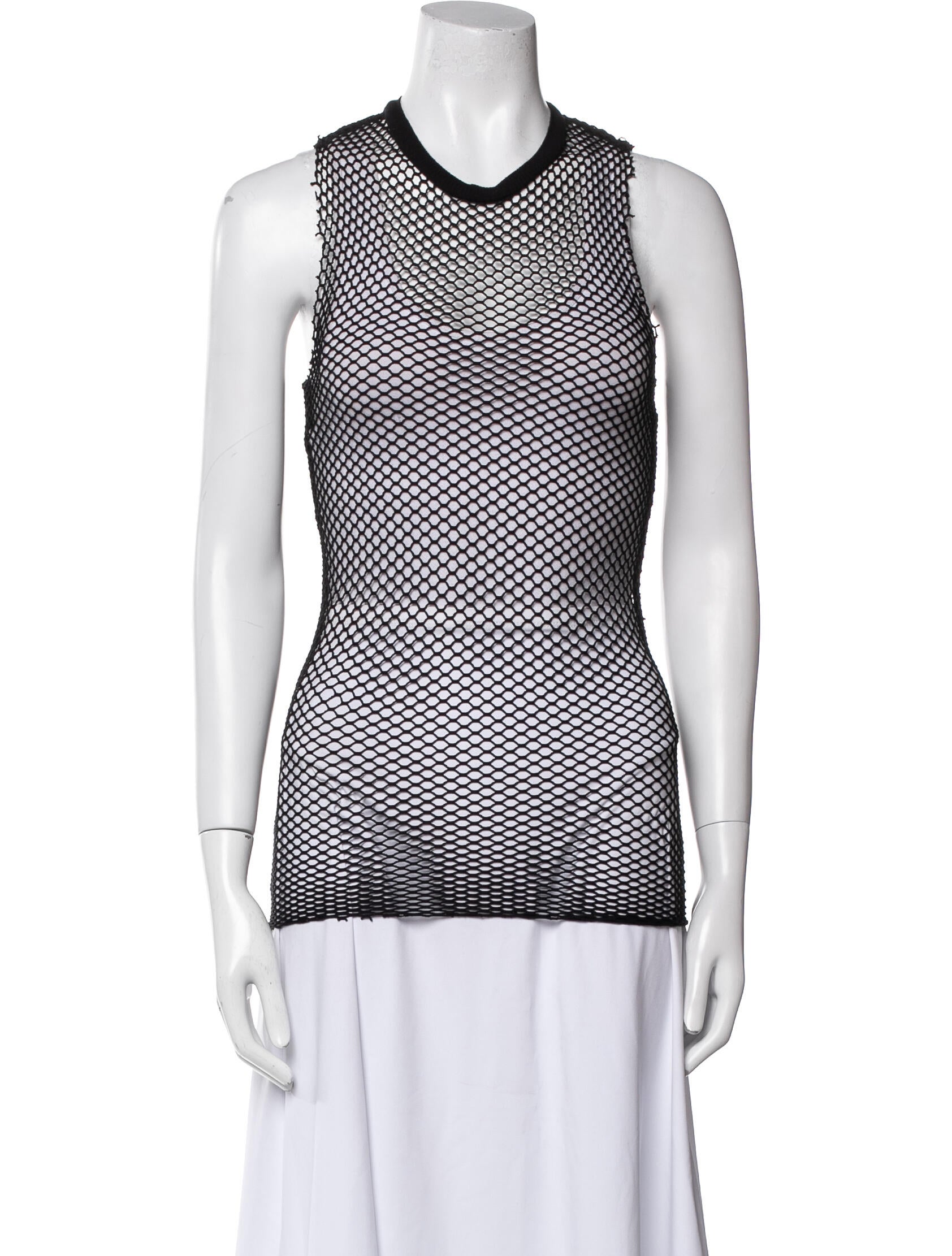 Ann Demeulemeester Nylon Crew Neck Top