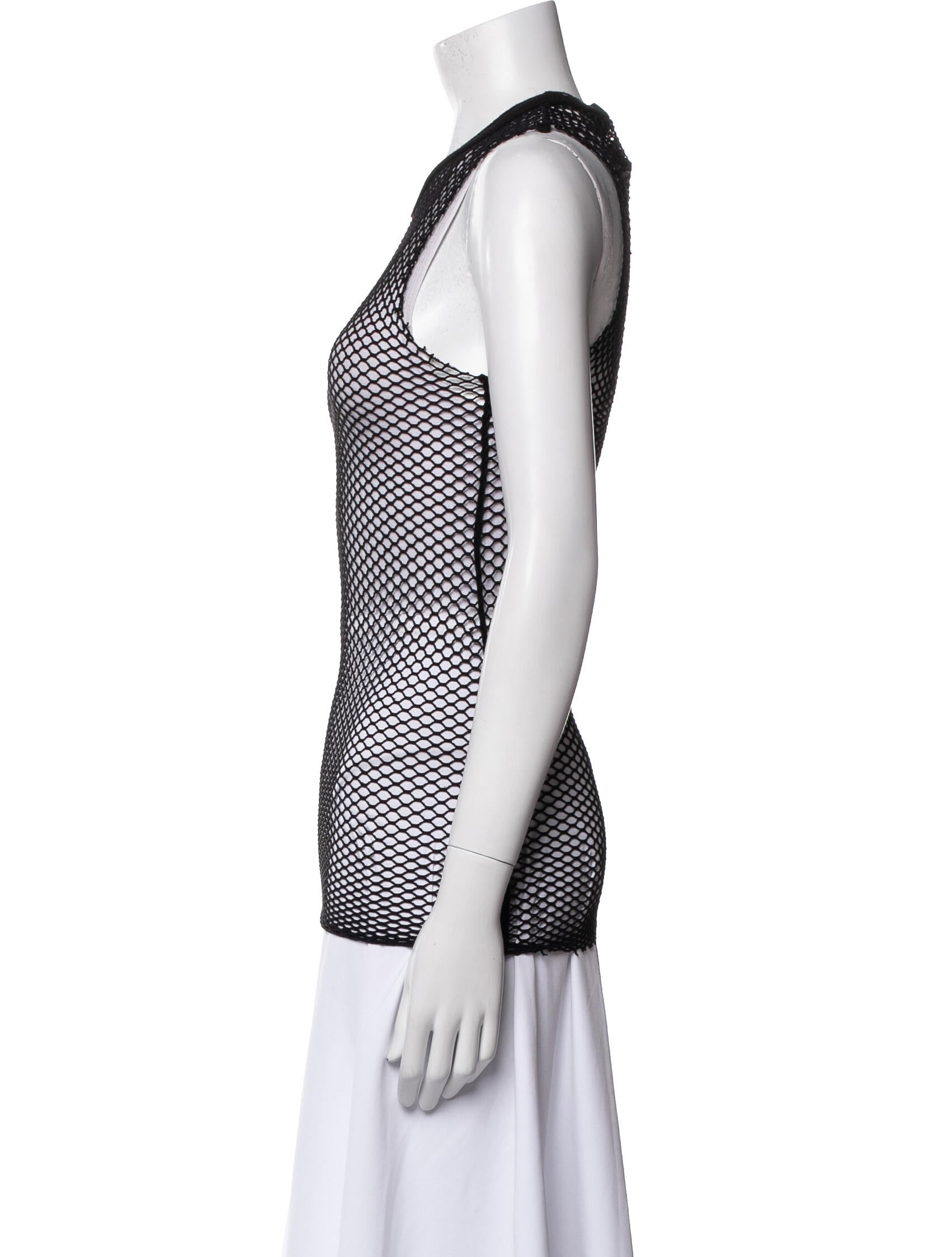 Ann Demeulemeester Nylon Crew Neck Top