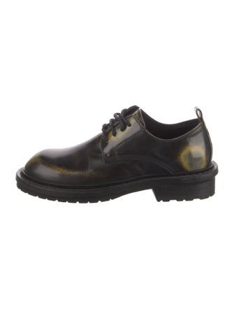Ann Demeulemeester Leather Oxfords