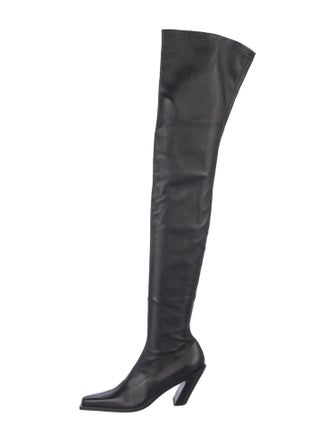 Ann Demeulemeester Leather Boots