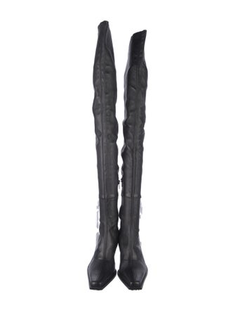 Ann Demeulemeester Leather Boots