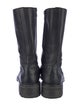 Ann Demeulemeester Leather Combat Boots