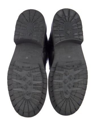 Ann Demeulemeester Leather Combat Boots