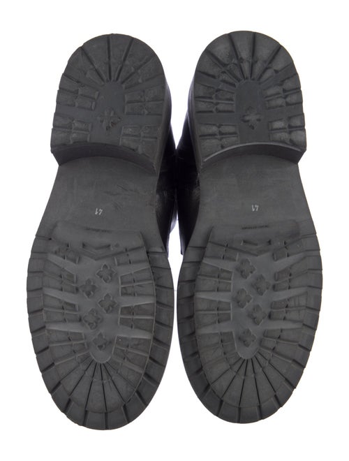 Ann Demeulemeester Leather Combat Boots